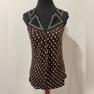 Lucky Brand - Embroidered tank top